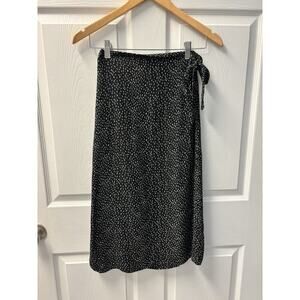 Vintage Dream Romantics Black And White Wrap Shirt M0